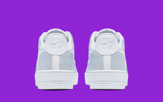 The Pure Platinum Nike Air Force 1 Low Flyknit is Available